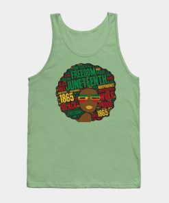 Juneteenth Black Woman Afro