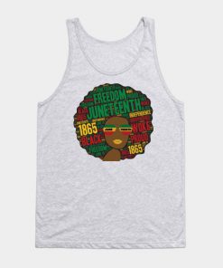 Juneteenth Black Woman Afro