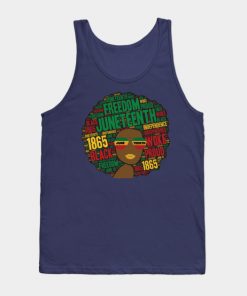 Juneteenth Black Woman Afro