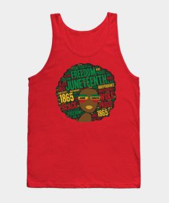 Juneteenth Black Woman Afro