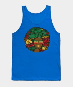 Juneteenth Black Woman Afro