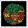 Juneteenth Black Woman Afro