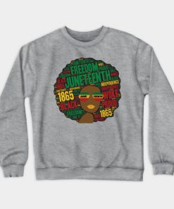 Juneteenth Black Woman Afro