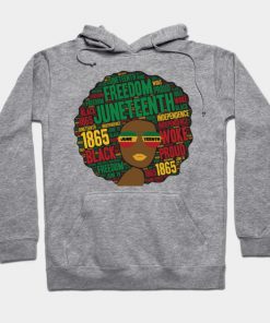 Juneteenth Black Woman Afro