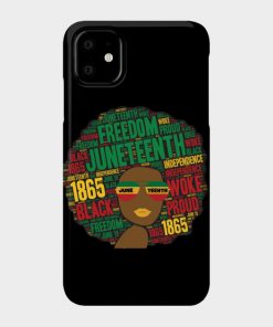 Juneteenth Black Woman Afro