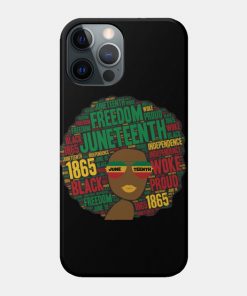 Juneteenth Black Woman Afro