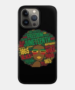 Juneteenth Black Woman Afro