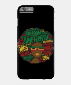 Juneteenth Black Woman Afro