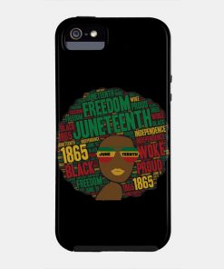 Juneteenth Black Woman Afro