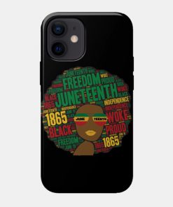 Juneteenth Black Woman Afro