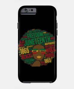 Juneteenth Black Woman Afro