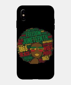 Juneteenth Black Woman Afro