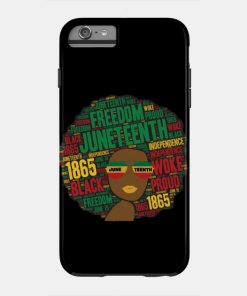 Juneteenth Black Woman Afro