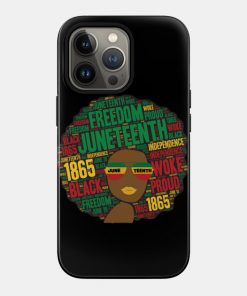 Juneteenth Black Woman Afro