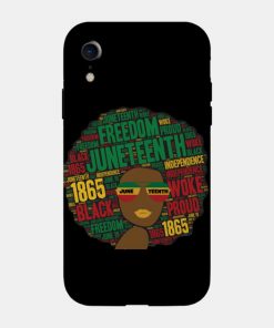 Juneteenth Black Woman Afro