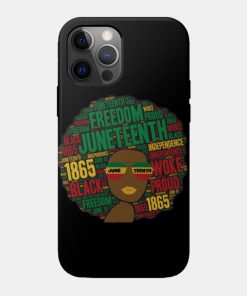 Juneteenth Black Woman Afro