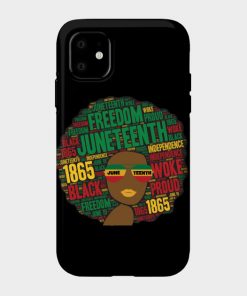 Juneteenth Black Woman Afro