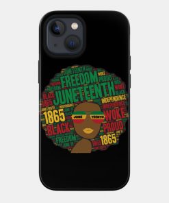 Juneteenth Black Woman Afro