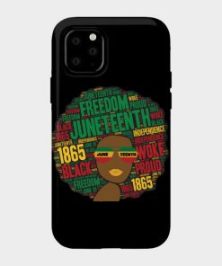 Juneteenth Black Woman Afro