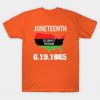 Juneteenth Black History Freedom 1865 T-shirt