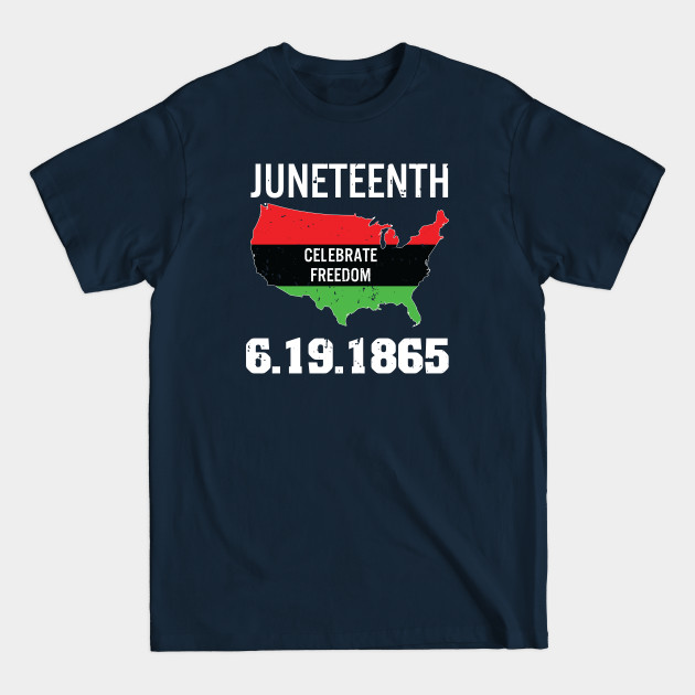 22184122_0-24 Juneteenth Black History Freedom 1865 T-shirt