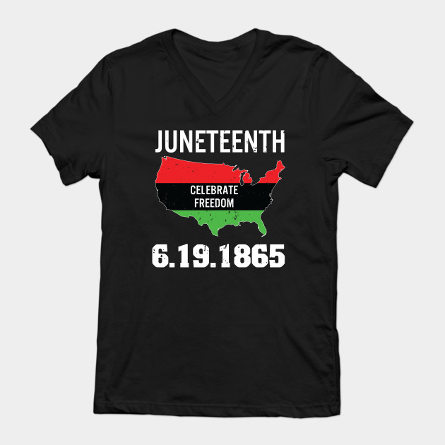 22184122_0-25 Juneteenth Black History Freedom 1865 T-shirt
