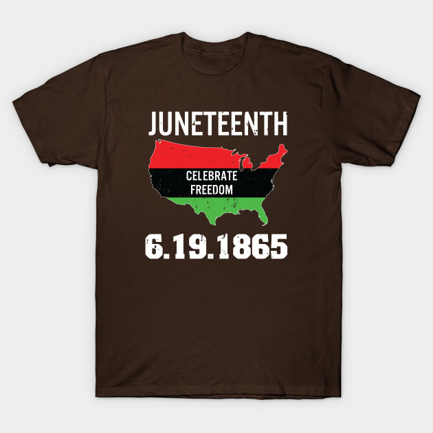 22184122_0-3 Juneteenth Black History Freedom 1865 T-shirt