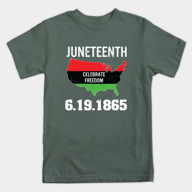 22184122_0-36 Juneteenth Black History Freedom 1865 T-shirt