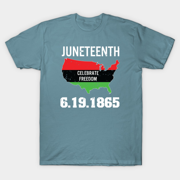 22184122_0-4 Juneteenth Black History Freedom 1865 T-shirt