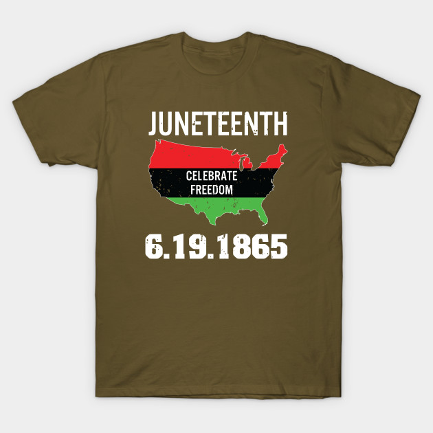 22184122_0-5 Juneteenth Black History Freedom 1865 T-shirt
