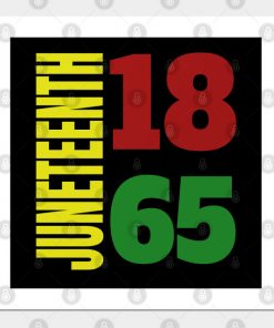 Juneteenth 1865 Black Proud African American