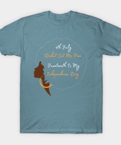 July 4th Didn't Set Me Free Juneteenth is my independence day