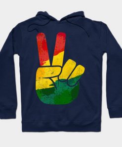 Peace Hand Sign Juneteenth Freedom Day Black Pride
