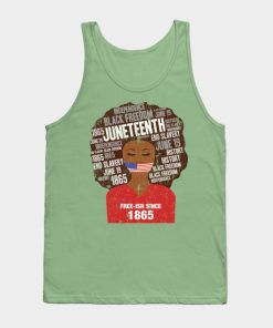 Juneteenth Tank Tops - Juneteenth American Flag Afro Free-Ish Since 1865 Tank Top TP1002 7 - Juneteenth Shirt Juneteenth American Flag Afro Free-Ish Since 1865