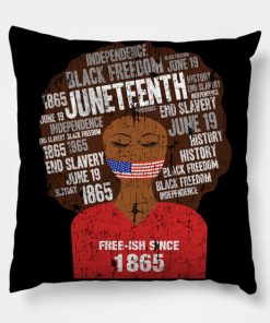 Juneteenth American Flag Afro Free-Ish Since 1865