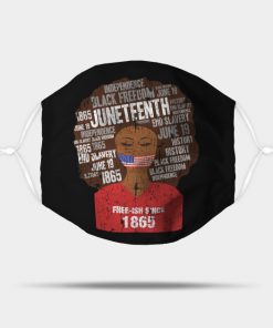 Juneteenth American Flag Afro Free-Ish Since 1865