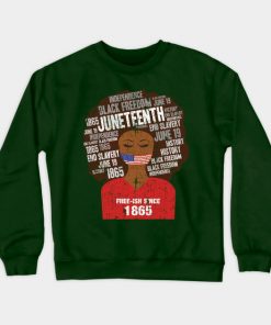 Juneteenth American Flag Afro Free-Ish Since 1865