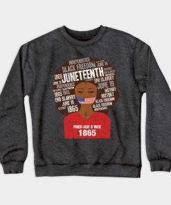 Juneteenth American Flag Afro Free-Ish Since 1865