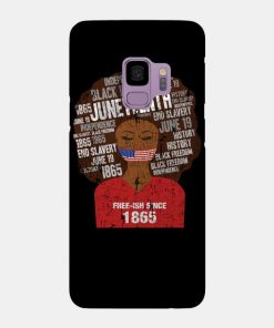 Juneteenth American Flag Afro Free-Ish Since 1865