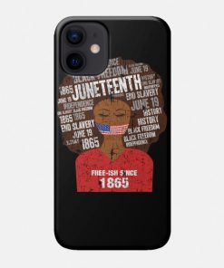 Juneteenth American Flag Afro Free-Ish Since 1865