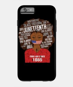 Juneteenth American Flag Afro Free-Ish Since 1865