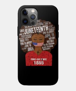 Juneteenth American Flag Afro Free-Ish Since 1865