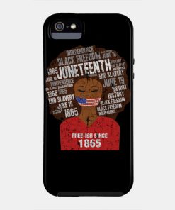 Juneteenth American Flag Afro Free-Ish Since 1865