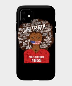 Juneteenth American Flag Afro Free-Ish Since 1865