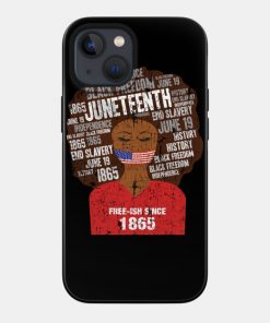 Juneteenth American Flag Afro Free-Ish Since 1865