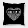 Juneteenth Pillows - Juneteenth Heart Pillow TP1002 1 - Juneteenth Shirt Juneteenth Heart