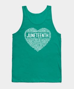 Juneteenth Tank Tops - Juneteenth Heart Tank Top TP1002 4 - Juneteenth Shirt Juneteenth Heart