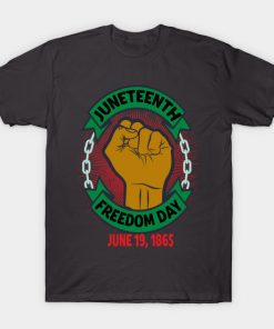 Juneteenth T-Shirts - Juneteenth Day Pan African Colors Black History Fist Edit View T-Shirt TP1002 18 - Juneteenth Shirt Juneteenth Day Pan African Colors Black History Fist Edit View