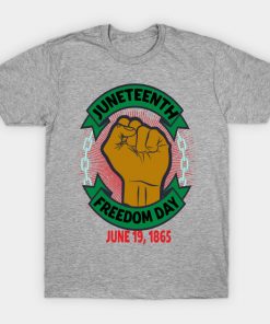Juneteenth T-Shirts - Juneteenth Day Pan African Colors Black History Fist Edit View T-Shirt TP1002 19 - Juneteenth Shirt Juneteenth Day Pan African Colors Black History Fist Edit View
