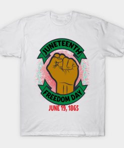 Juneteenth T-Shirts - Juneteenth Day Pan African Colors Black History Fist Edit View T-Shirt TP1002 22 - Juneteenth Shirt Juneteenth Day Pan African Colors Black History Fist Edit View